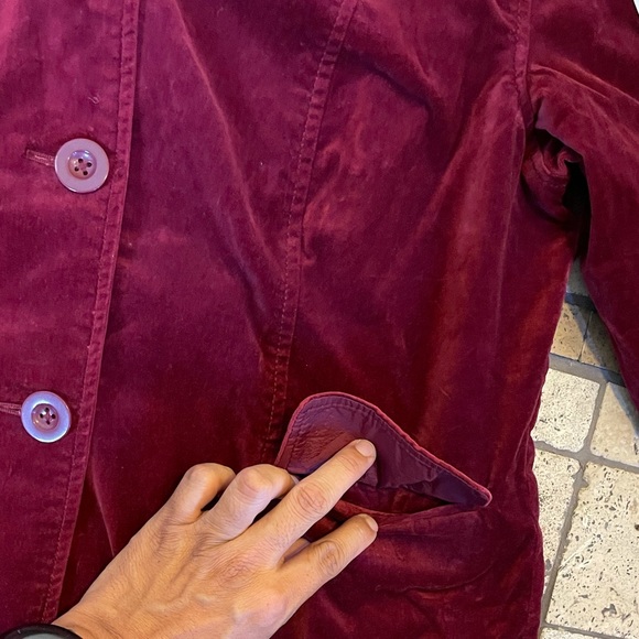 CHICO’s single breasted velour jacket blazer 2 - Picture 5 of 14